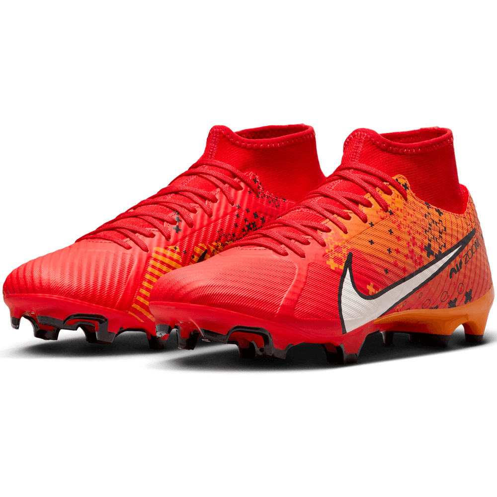 Nike Air Zoom Mercurial Dream Speed Superfly 9 Academy FG/MG Soccer Cleat - Light Crimson/Bright Mandarin/Black/Pale Ivory