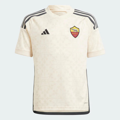 Kid's Replica Adidas Roma Away Jersey 23/24