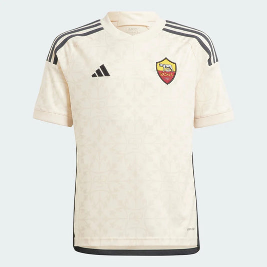 Kid's Replica Adidas Roma Away Jersey 23/24