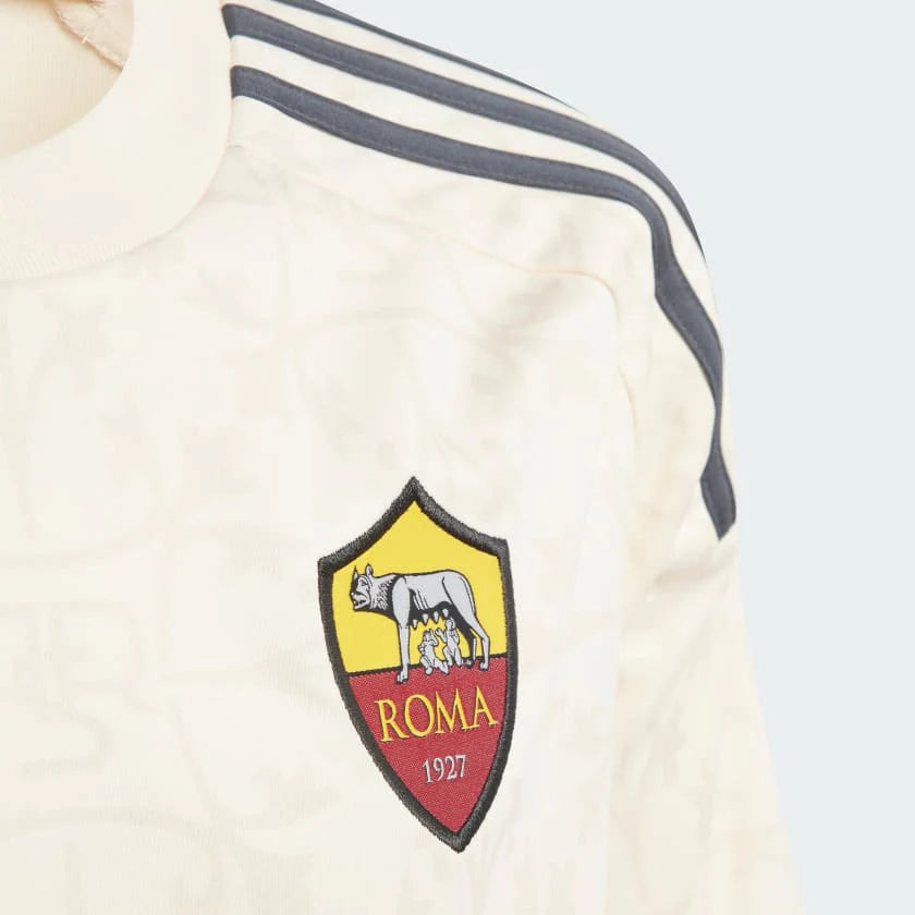 Kid's Replica Adidas Roma Away Jersey 23/24