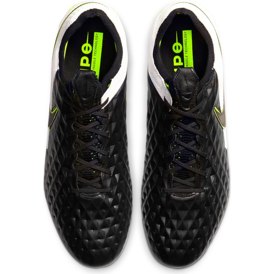 Nike Tiempo Legend 8 Elite FG (BLACK/VOLT/WHITE)