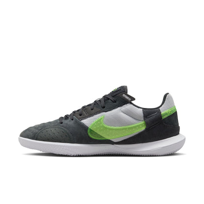 Nike StreetGato Indoor Soccer Shoe- Black/ Volt