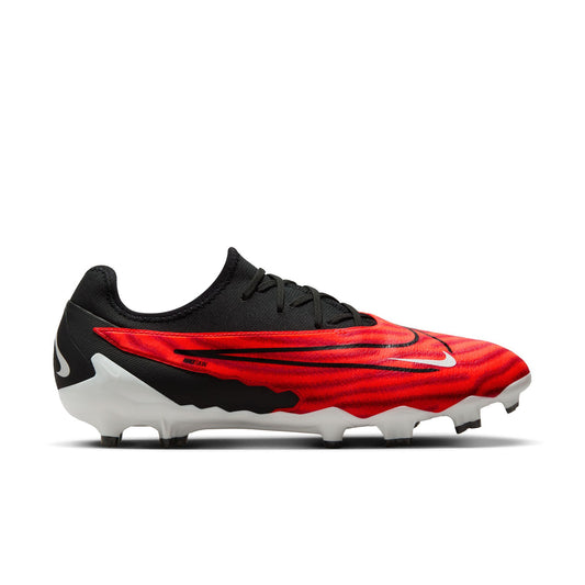 Nike Phantom GX Pro FG Firm Ground Soccer Cleats - Bright Crimson/ Black- White