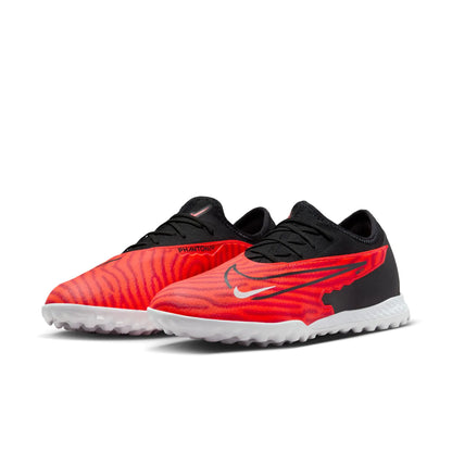 Nike React Phantom GX Pro TF Turf Soccer Cleats - Bright Crimson/Black/White