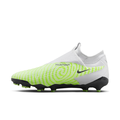 Nike Phantom GX Academy DF MG Multi Ground Soccer Cleats- Barely Volt/Gridiron Volt Discret