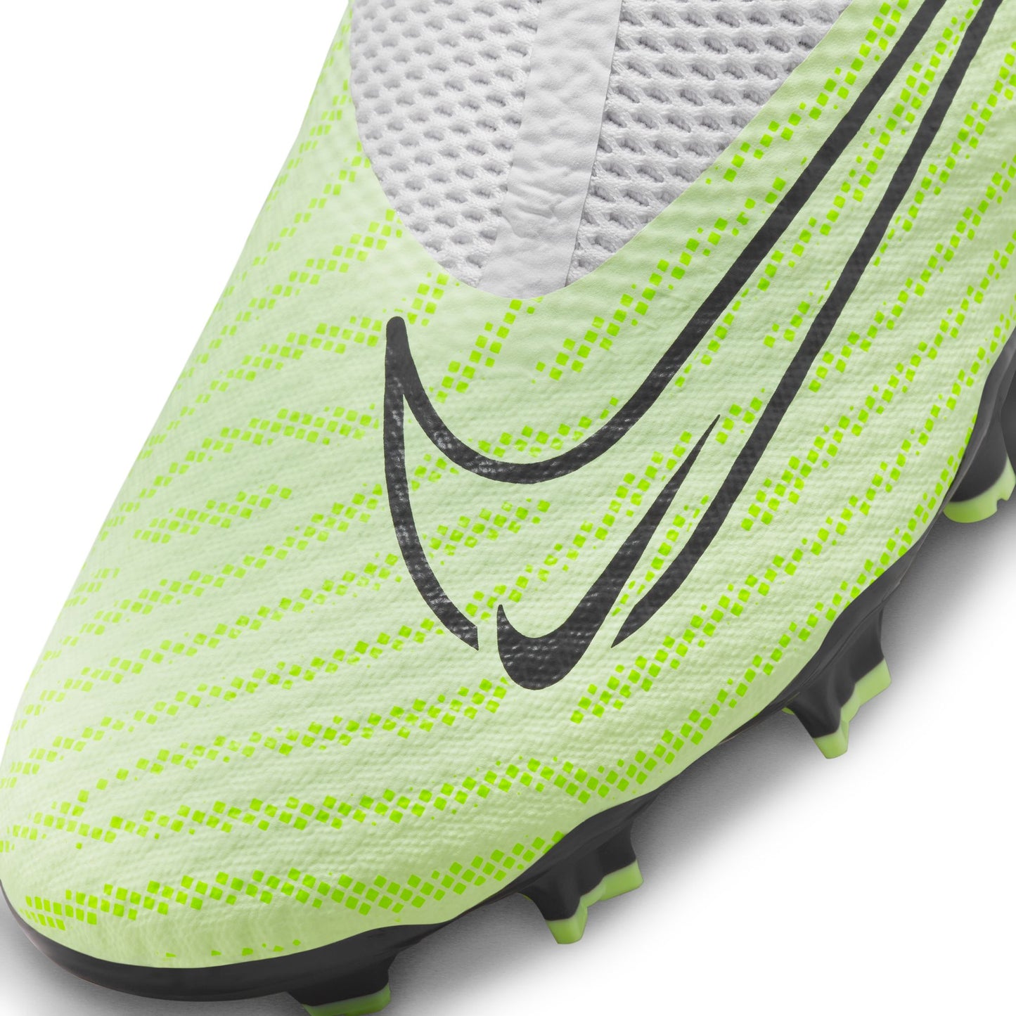 Nike Phantom GX Academy DF MG Multi Ground Soccer Cleats- Barely Volt/Gridiron Volt Discret