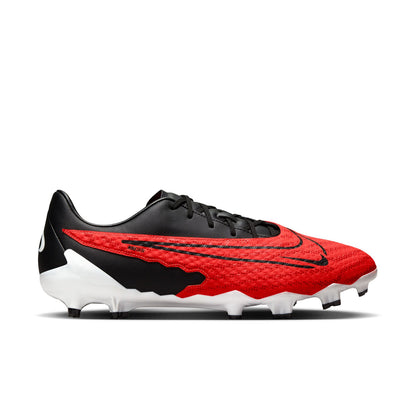 Nike Phantom GX Academy MG Multi Ground Soccer Cleats- Bright Crimson/ Black-White