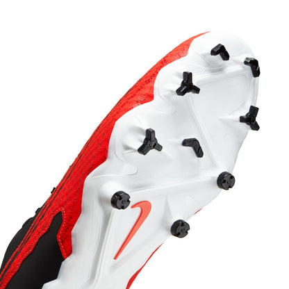 Nike Phantom GX Academy MG Multi Ground Soccer Cleats- Bright Crimson/ Black-White