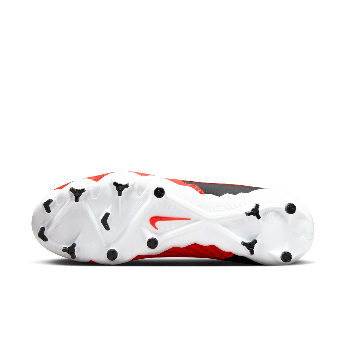 Nike Phantom GX Academy MG Multi Ground Soccer Cleats- Bright Crimson/ Black-White