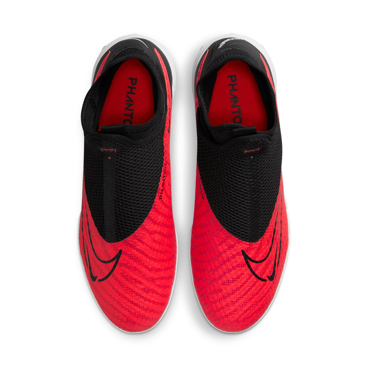 Nike Phantom GX Academy DF TF Turf Soccer Shoes - Bright Crimson/ Black-White