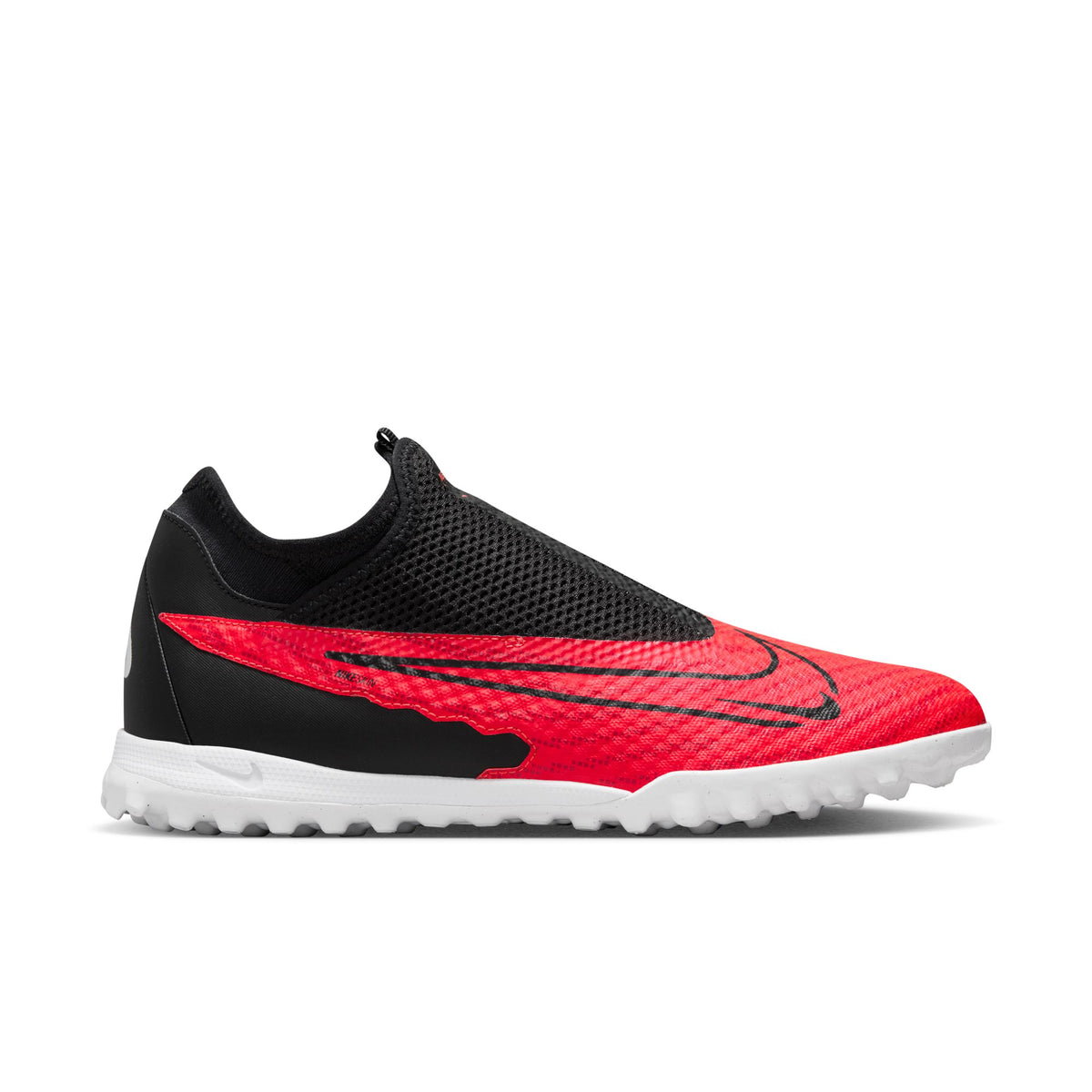 Nike Phantom GX Academy DF TF Turf Soccer Shoes - Bright Crimson/ Black-White