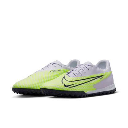 Nike Phantom GX Academy TF Turf Soccer Shoes - Barely Volt/ Gridiron