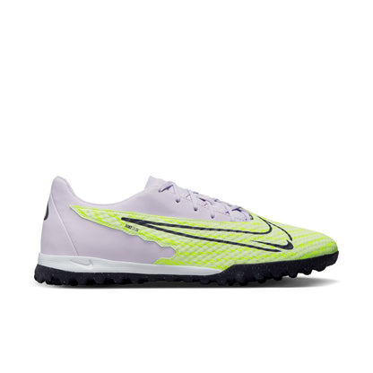 Nike Phantom GX Academy TF Turf Soccer Shoes - Barely Volt/ Gridiron