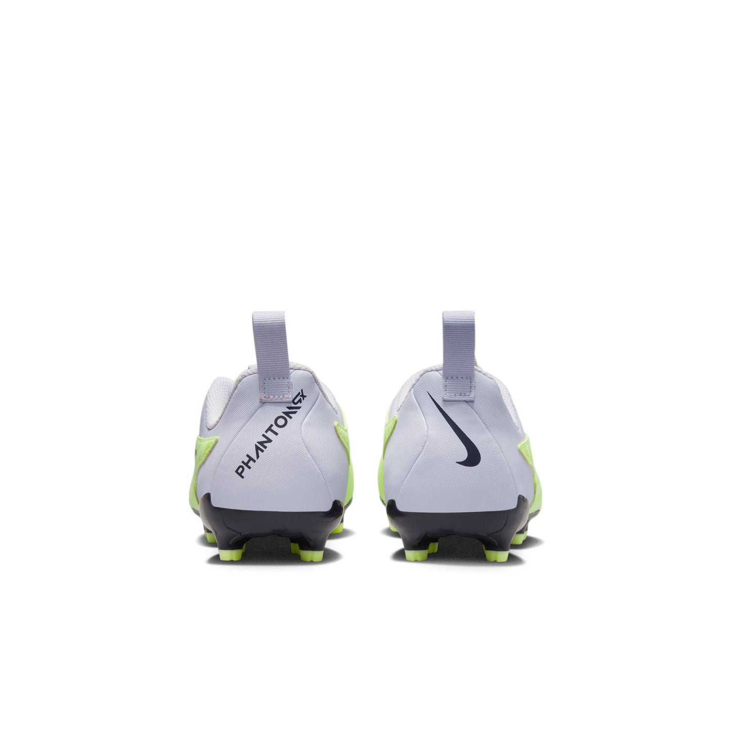 Nike Junior Phantom GX Academy FG/MG Firm Ground Soccer Cleats - Grey/Volt/Grape