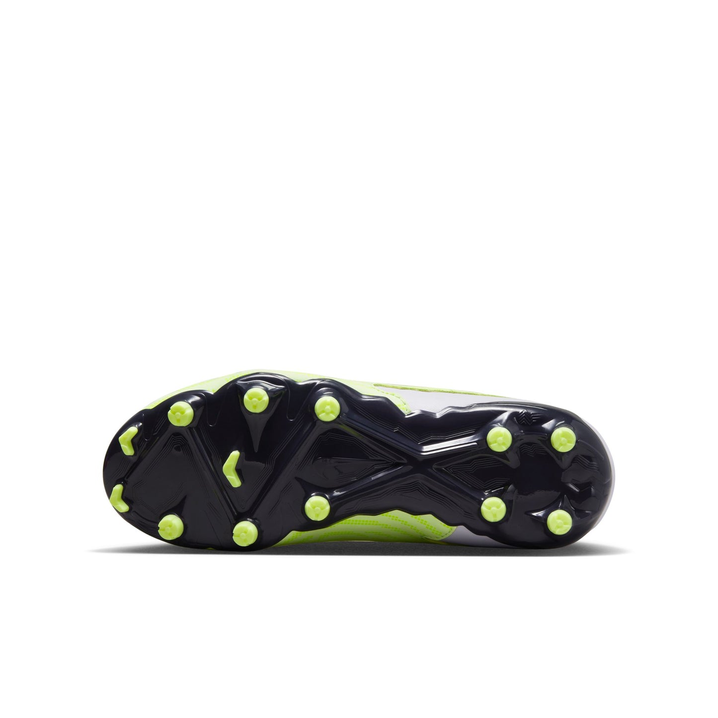 Nike Junior Phantom GX Academy FG/MG Firm Ground Soccer Cleats - Grey/Volt/Grape