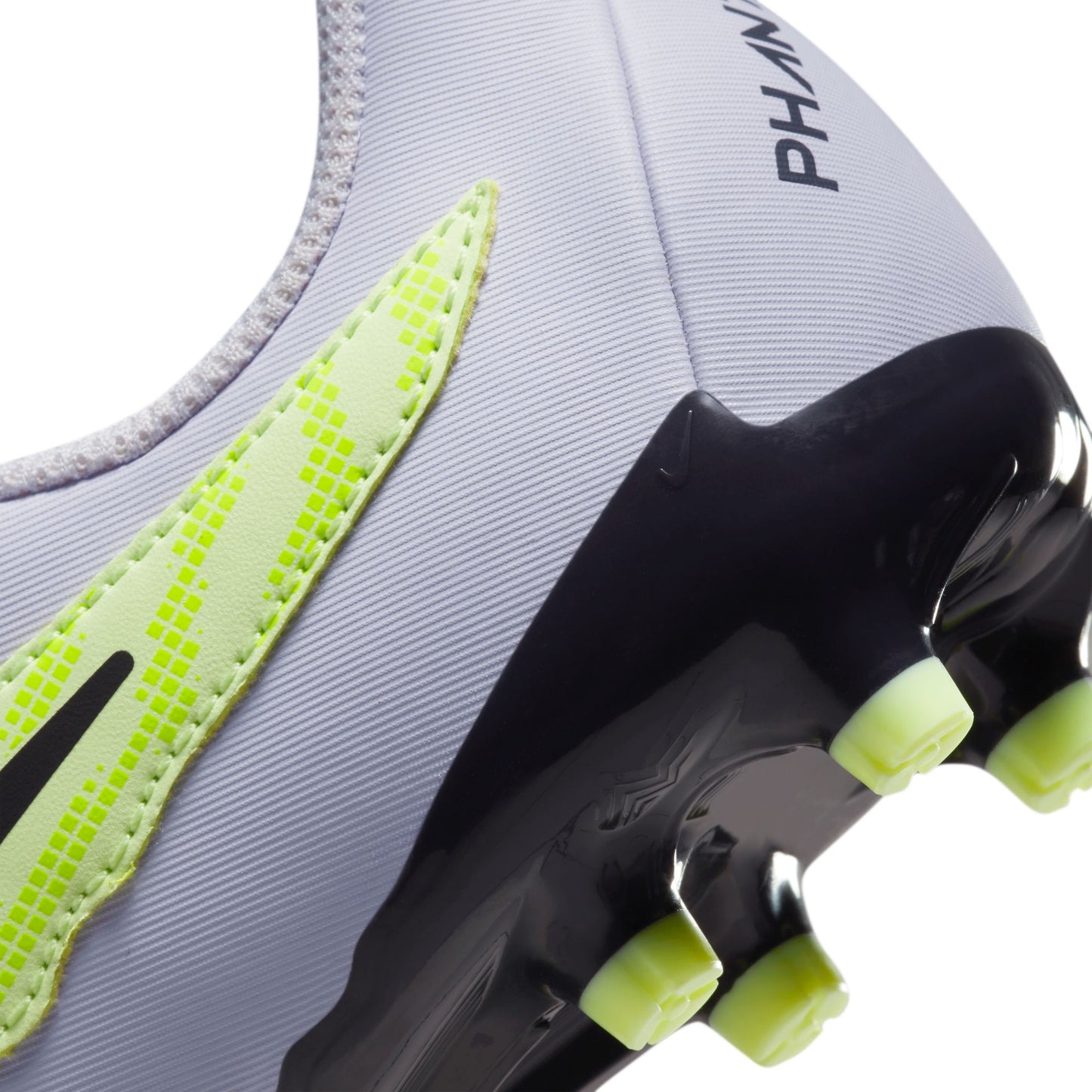 Nike Junior Phantom GX Academy FG/MG Firm Ground Soccer Cleats - Grey/Volt/Grape