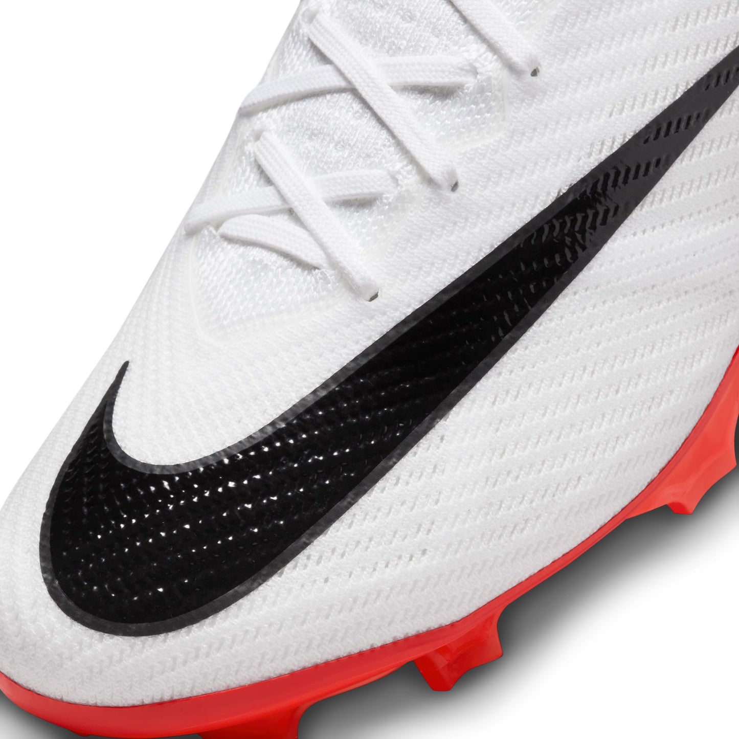 Nike Air Zoom Mercurial Superfly 9 Elite FG Firm Ground Soccer Cleat - Bright Crimson/ White-Black