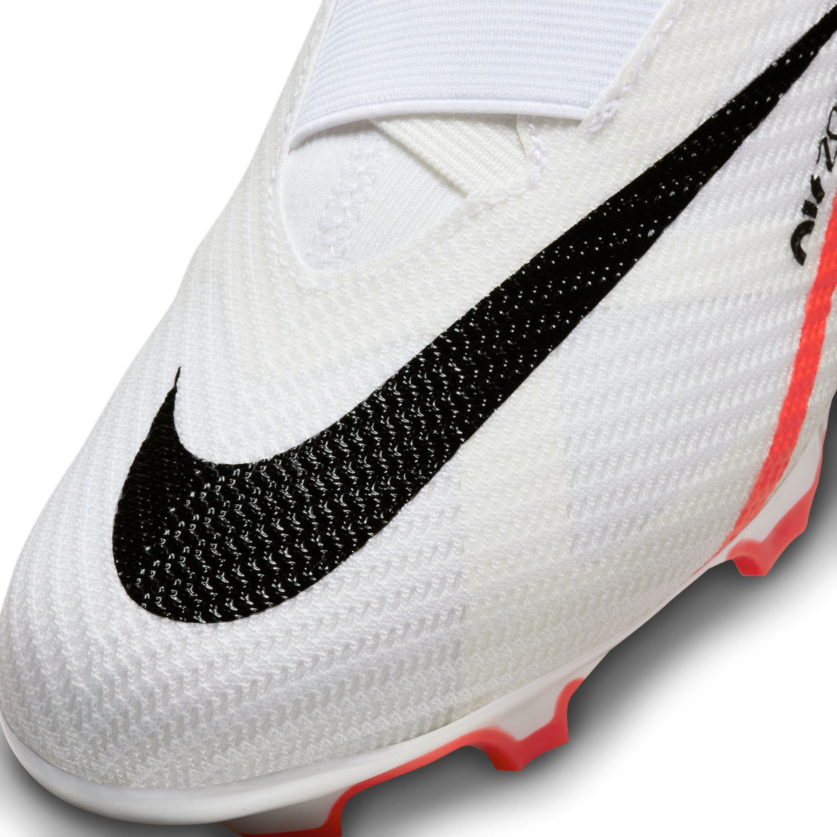 Nike Junior Air Zoom Superfly 9 Pro FG Firm Ground Soccer Cleat - Bright Crimson/ White-Black