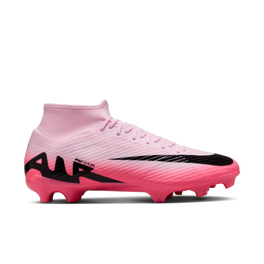 Nike Air Zoom Mercurial Superfly 9 Academy Firm Ground FG/MG Soccer Cleat - Pink Foam