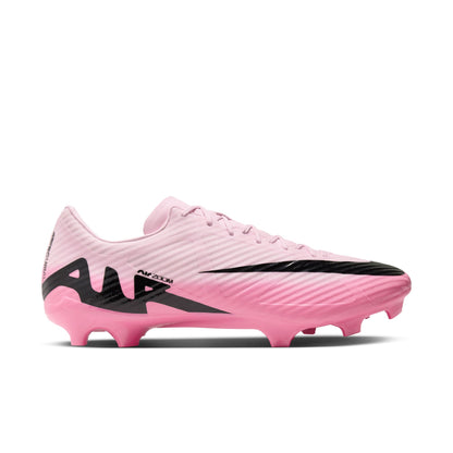 Nike Air Zoom Mercurial Vapor 15 Academy FG/MG Soccer Cleat - Pink Foam/ Black Rose Mousse