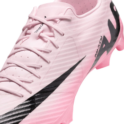 Nike Air Zoom Mercurial Vapor 15 Academy FG/MG Soccer Cleat - Pink Foam/ Black Rose Mousse