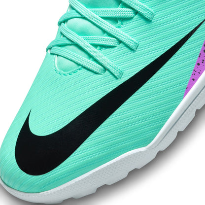 Nike Junior Mercurial Superfly 9 Club TF Soccer Cleats - Hyper Turquoise/Fuchsia Dream/Black/White