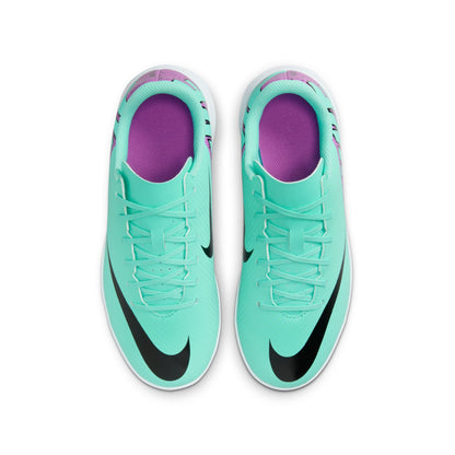 Nike Junior Mercurial Vapor 15 Club TF Turf Soccer Shoes - Hyper Turquoise/Fuchsia Dream/Black/White