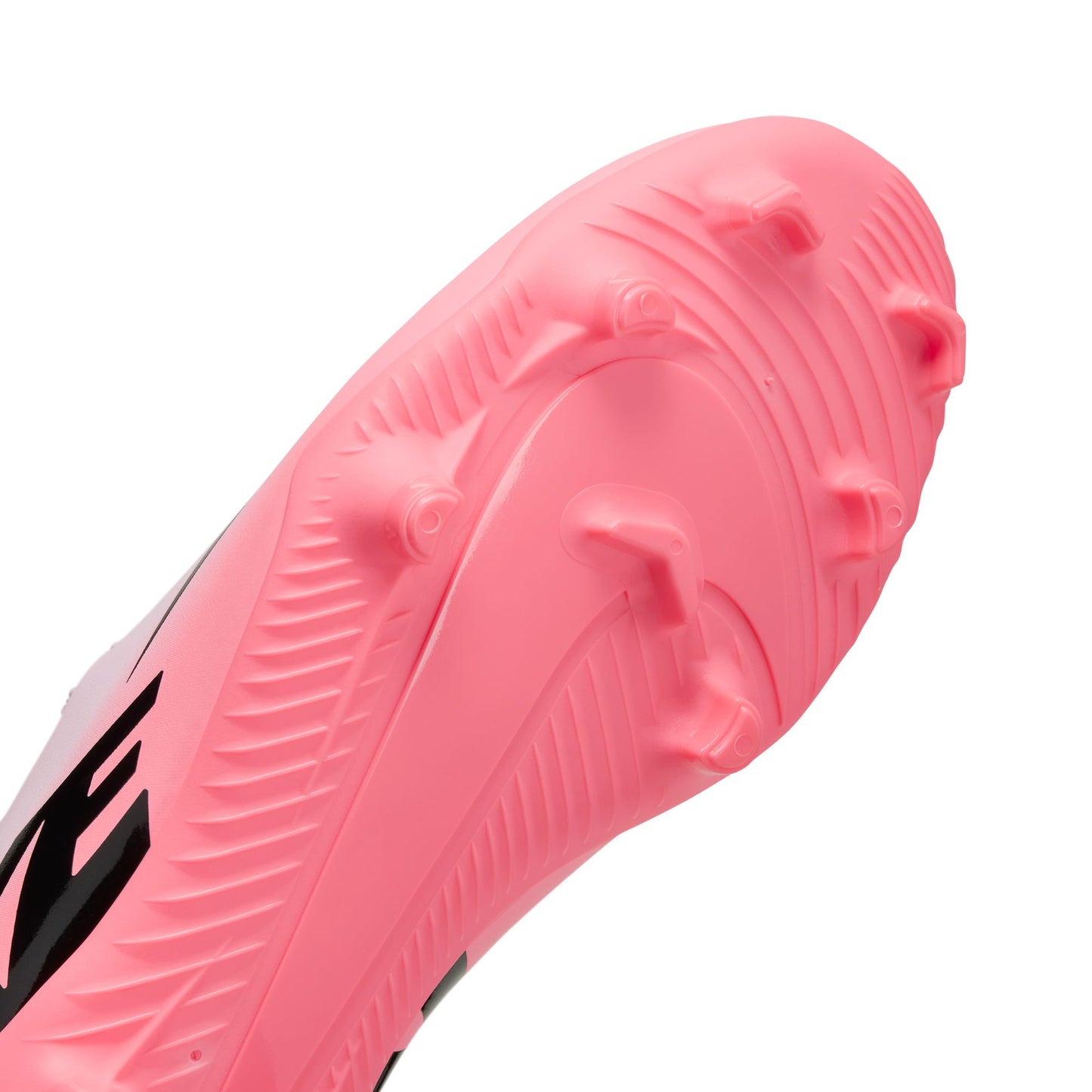 Nike Junior. Mercurial Vapor 15 Club Firm Ground/MultiGround Soccer Cleats- Pink Foam/Black