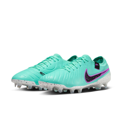 Nike Tiempo Legend 10 Elite FG Firm Ground Soccer Cleat - Hyper Turquoise/Fuchsia Dream/Black/White