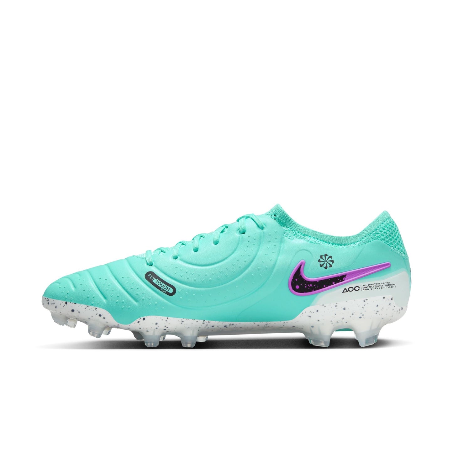 Nike Tiempo Legend 10 Elite FG Firm Ground Soccer Cleat - Hyper Turquoise/Fuchsia Dream/Black/White