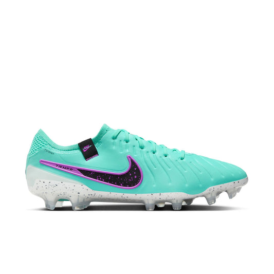 Nike Tiempo Legend 10 Elite FG Firm Ground Soccer Cleat - Hyper Turquoise/Fuchsia Dream/Black/White