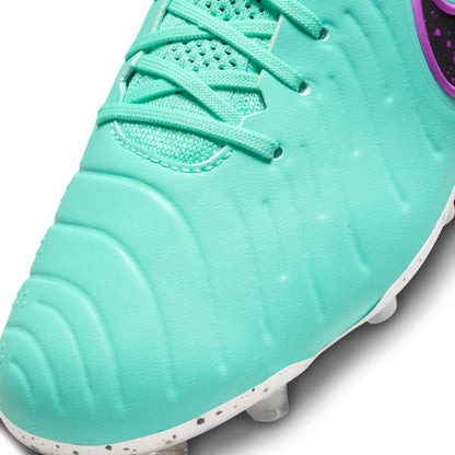 Nike Tiempo Legend 10 Elite FG Firm Ground Soccer Cleat - Hyper Turquoise/Fuchsia Dream/Black/White