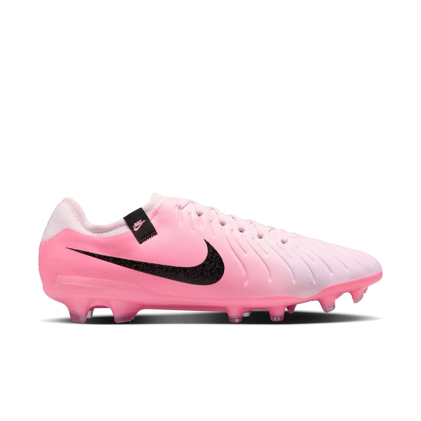 Nike Tiempo Legend 10 Pro FG Firm Ground Soccer Cleat - Pink Foam/ Black Rose Mousse