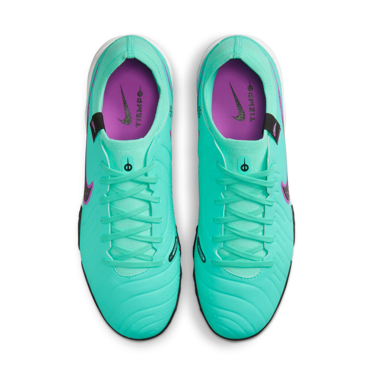 Nike Tiempo Legend 10 Pro Turf Soccer Shoes -  Hyper Turq/ Black-Fuchsia Dream