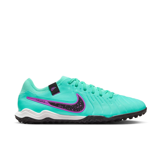 Nike Tiempo Legend 10 Pro Turf Soccer Shoes -  Hyper Turq/ Black-Fuchsia Dream