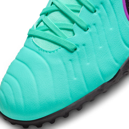 Nike Tiempo Legend 10 Pro Turf Soccer Shoes -  Hyper Turq/ Black-Fuchsia Dream