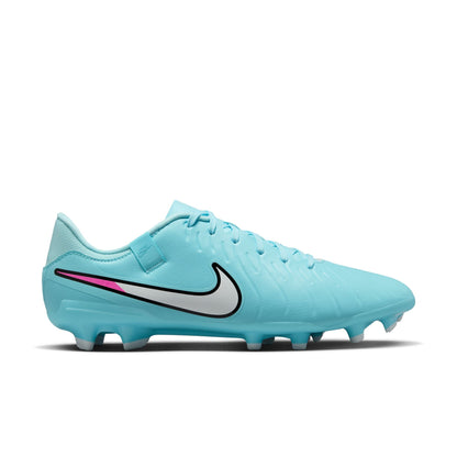 Nike Tiempo Legend 10 Academy FG Firm Ground Soccer Cleats - Copa/White