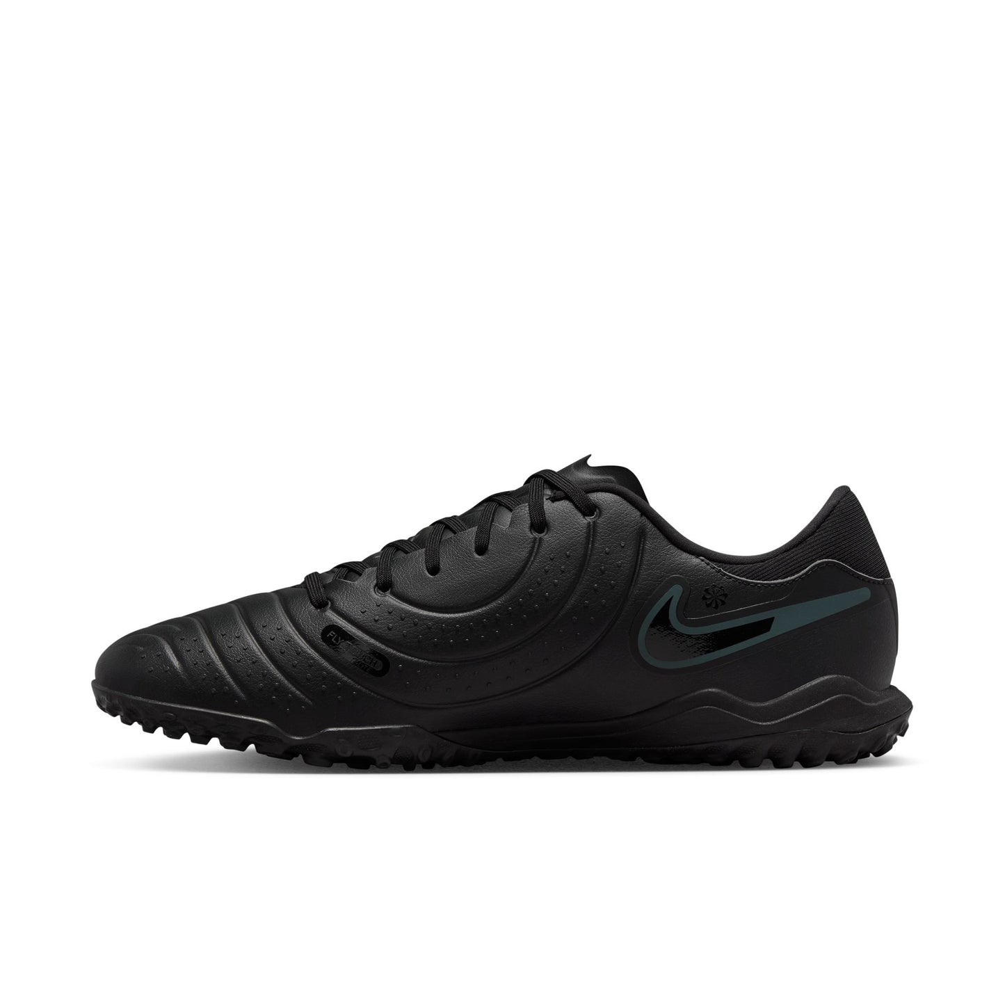 Nike Tiempo Legend 10 Academy TF Artificial Turf Soccer Shoe - Black/ Black