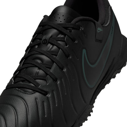 Nike Tiempo Legend 10 Academy TF Artificial Turf Soccer Shoe - Black/ Black