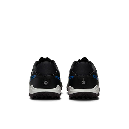 Nike Tiempo Legend 10 Academy TF Artificial Turf Soccer Shoe - Black/ Chrome- Hyper Royal