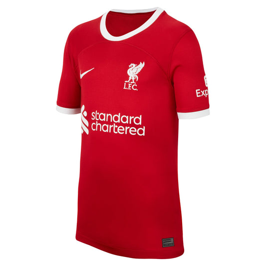 Kids Replica Nike Liverpool Home Jersey 2023/24