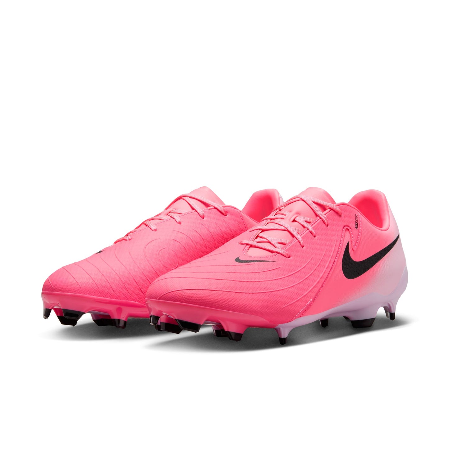 Nike Phantom GX II Academy FG Soccer Cleats - Sunset Pulse/ Black Coucher