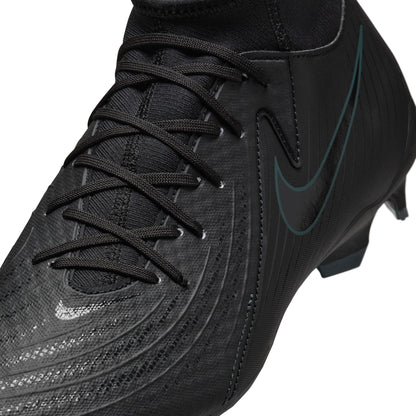 Nike Phantom Luna II Academy FG Firm Ground Soccer Cleat - Black/Black