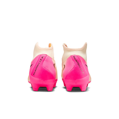 Nike Phantom Luna II Academy FG Firm Ground Soccer Shoes - Crimson Tint/Black-Pink Blast