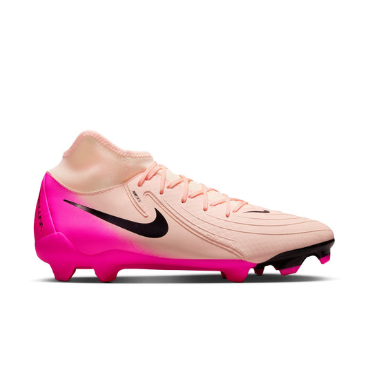 Nike Phantom Luna II Academy FG Firm Ground Soccer Shoes - Crimson Tint/Black-Pink Blast