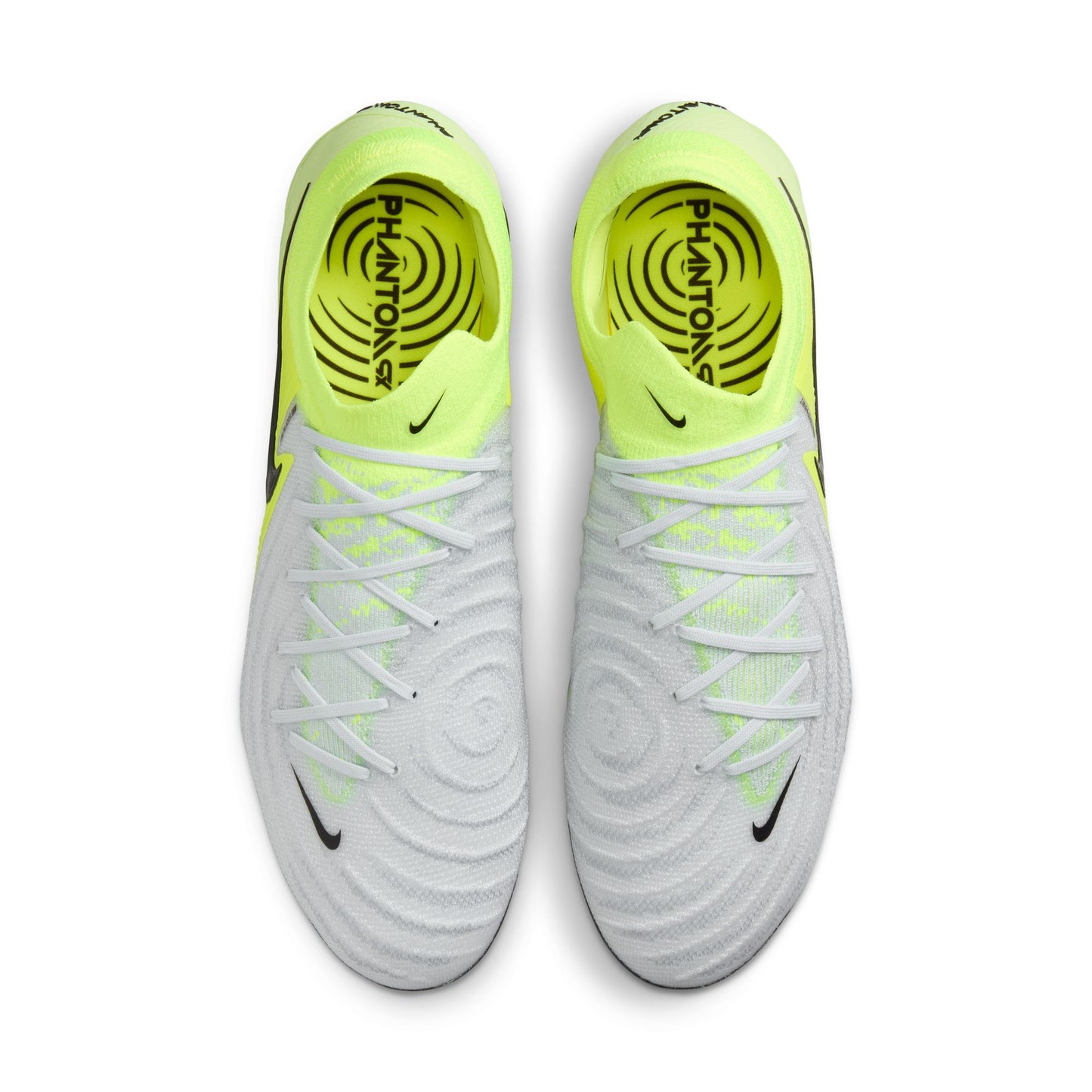 Nike Phantom GX 2 Elite FG- Metallic Silver/ Black-Volt