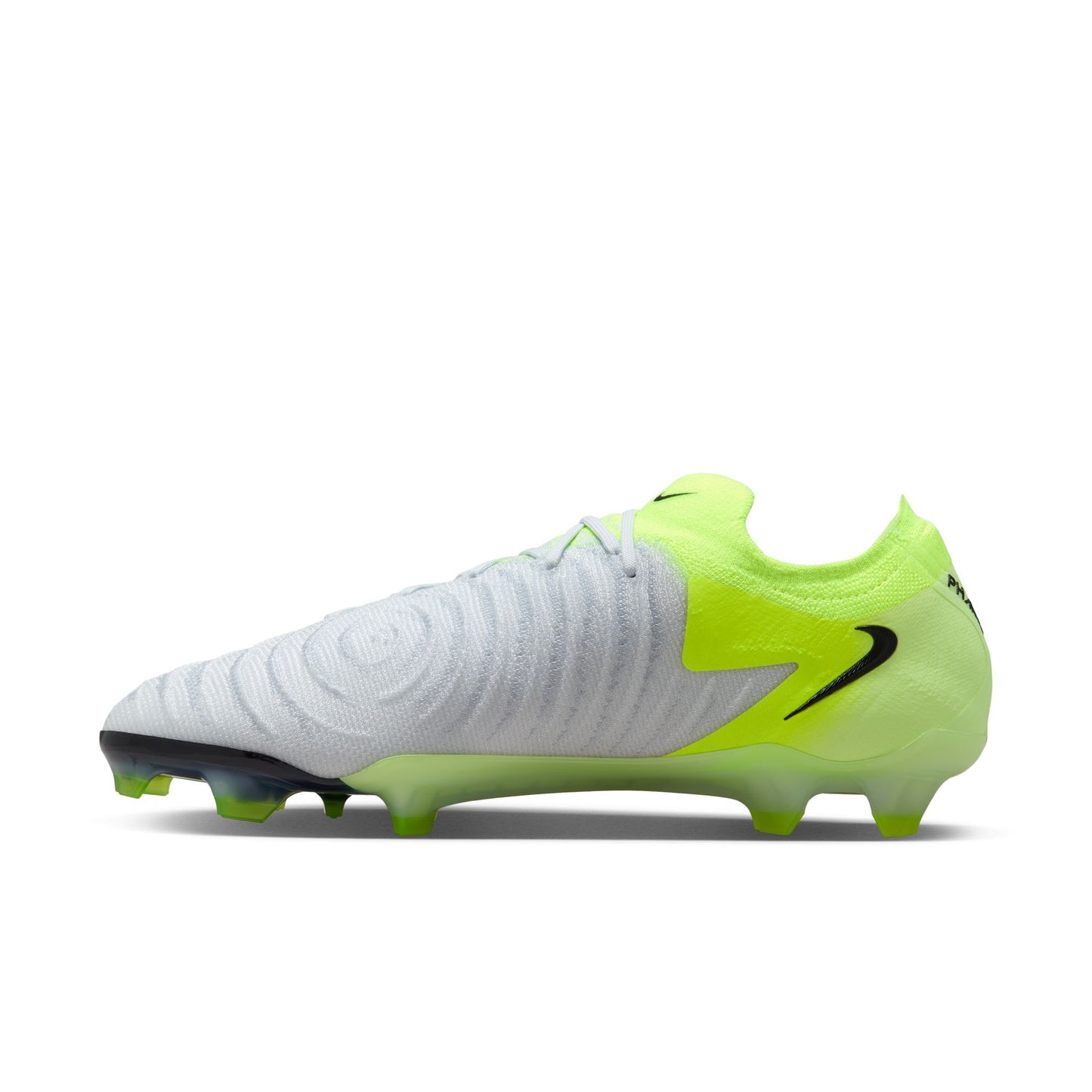 Nike Phantom GX 2 Elite FG- Metallic Silver/ Black-Volt