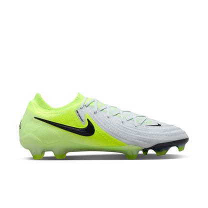 Nike Phantom GX 2 Elite FG- Metallic Silver/ Black-Volt