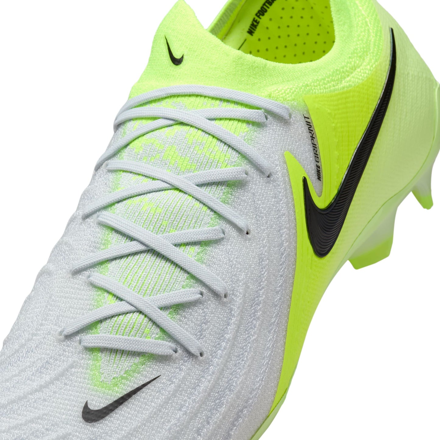 Nike Phantom GX 2 Elite FG- Metallic Silver/ Black-Volt