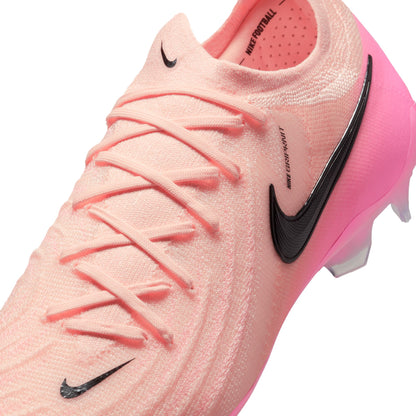 Nike Phantom GX 2 Elite FG Firm Ground Soccer Cleat - Crimson Tint/ Black Pink
